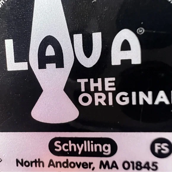 The original lava lamp purple orange camouflage light lamp jelly cool y2k room - Picture 7 of 7